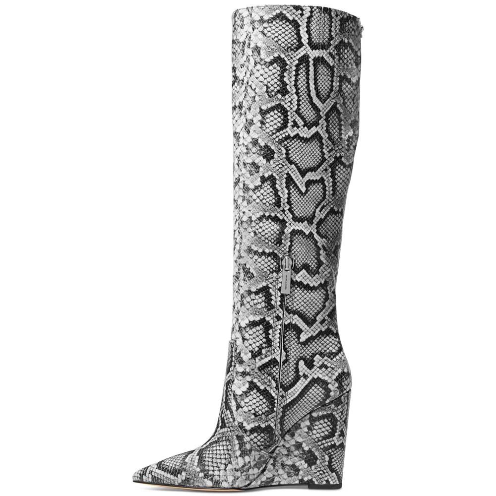 商品Michael Kors|Women's Isra Pointed-Toe Wedge Dress Boots,价格¥2030,第4张图片详细描述