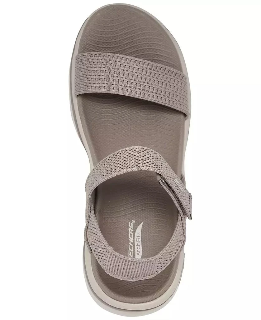 商品SKECHERS|Women's GO WALK Arch Fit 2.0 - Annie Athletic Sandals from Finish Line,价格¥409,第5张图片详细描述