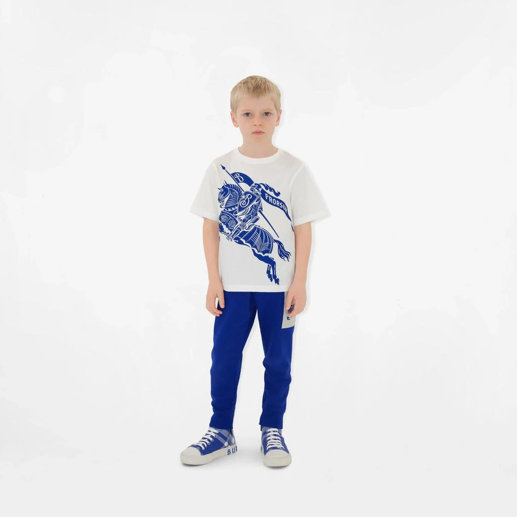 商品Burberry|Burberry Kids EKD Cedar T-Shirt in White,价格¥1065,第3张图片详细描述