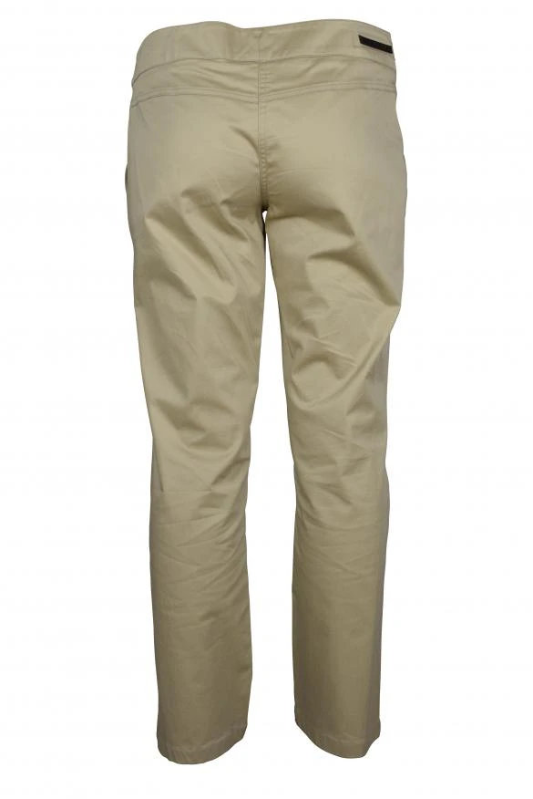 商品Prada|Luxury trousers for women prada beige trousers classic model,价格¥1118,第2张图片详细描述