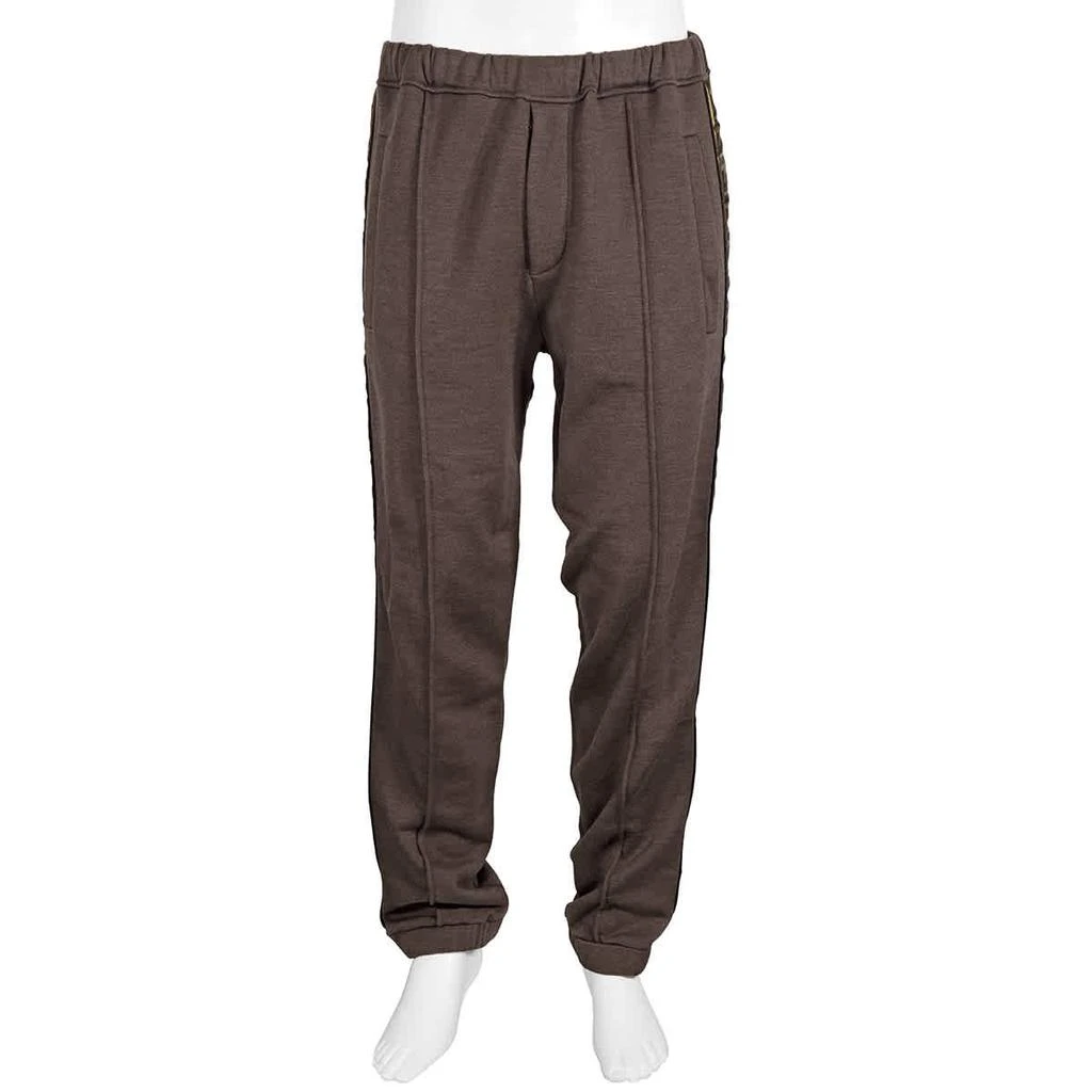 商品Fendi|Mens Brown Logo Stripe Track Pants,价格¥3389,第1张图片