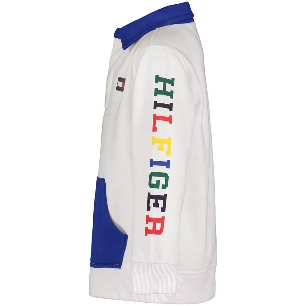 商品Tommy Hilfiger|Toddler Boys Fleece Polo Pullover and Joggers, 2 Piece Set,价格¥178,第2张图片详细描述