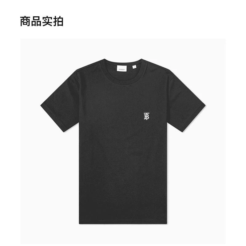商品Burberry|香港直发Burberry巴宝莉博柏利男士印花时尚休闲短袖T恤,价格¥4095,第8张图片详细描述