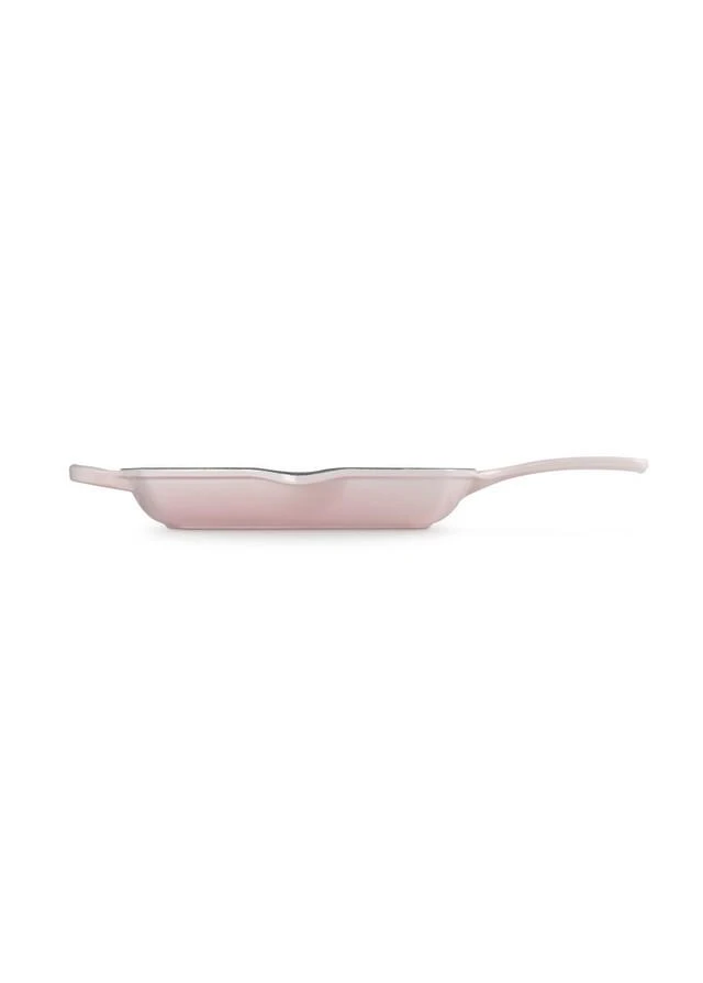 商品Le Creuset|Signature cast iron square grillit 26cm shell pink,价格¥1535,第3张图片详细描述