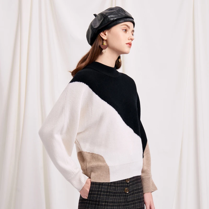 Meredith Wool Sweater - Black & White | Meredith羊毛毛衣 商品