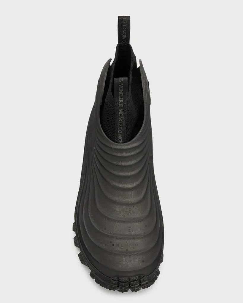商品Moncler|Men's Acqua High Ribbed Rain Boots,价格¥5880,第5张图片详细描述