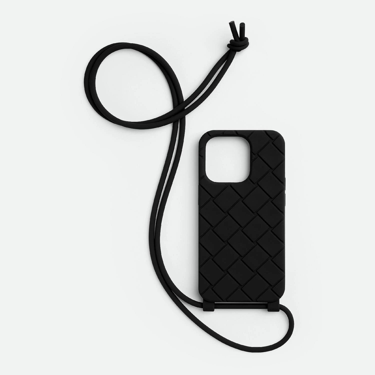 商品Bottega Veneta|【预售】 BV葆蝶家 24秋冬 男士 手机壳 étui pour iphone 14 pro à bandoulière 733830V0EY01000,价格¥3341,第1张图片