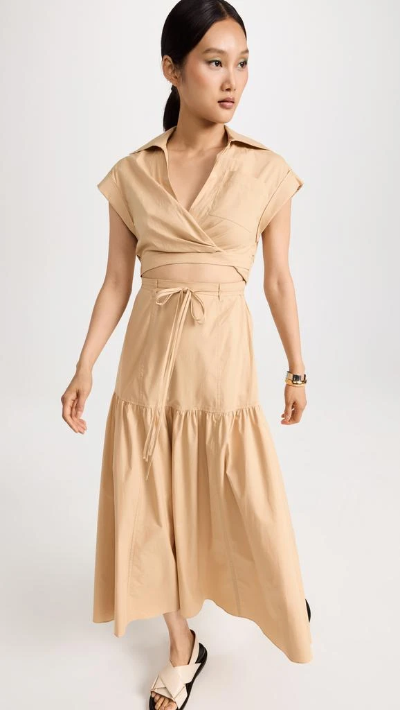 商品Derek Lam|Derek Lam 10 Crosby Charlene 镂空衬衫连衣裙,价格¥921,第5张图片详细描述