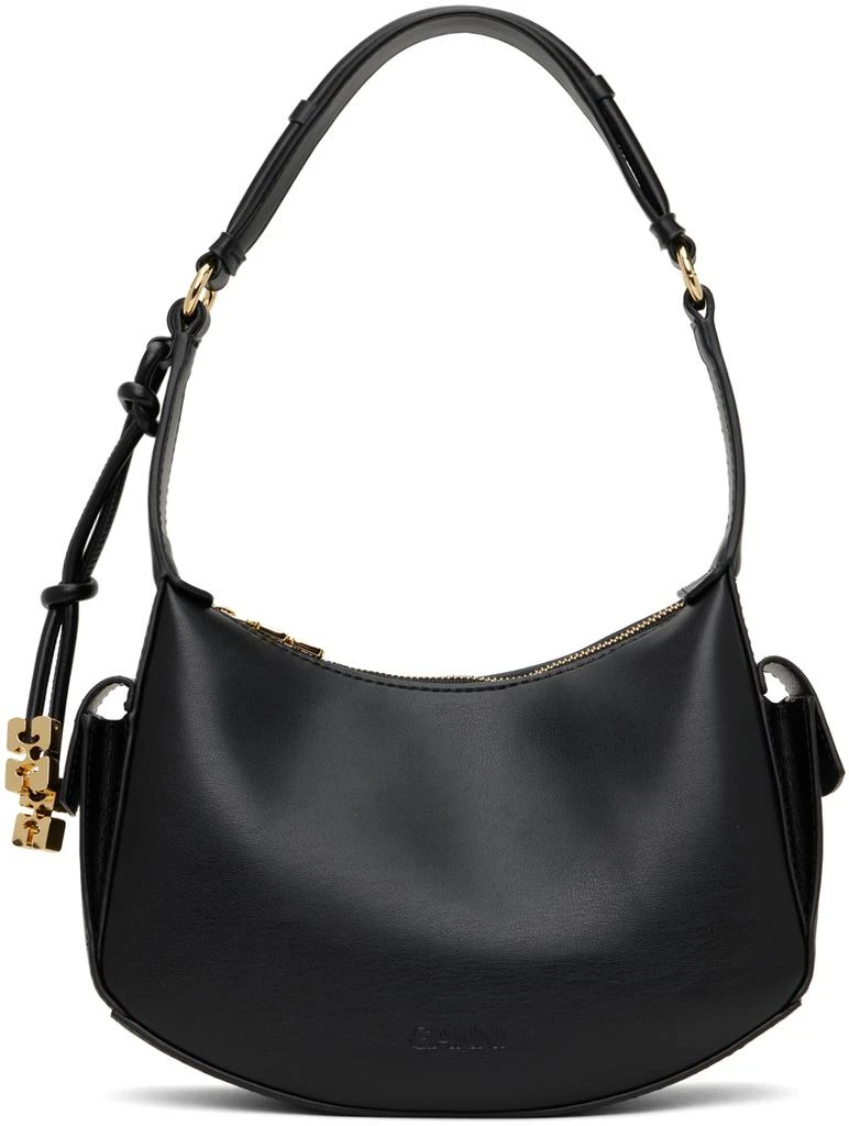 商品Ganni|Black Swing Shoulder Bag,价格¥2728,第1张图片