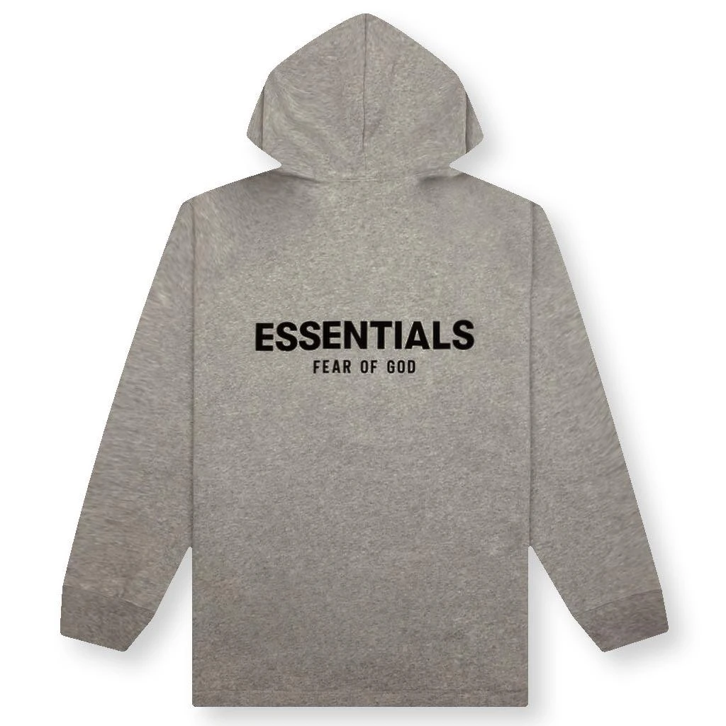 商品Essentials|Core Relaxed Hoodie - Dark Oatmeal,价格¥685,第2张图片详细描述