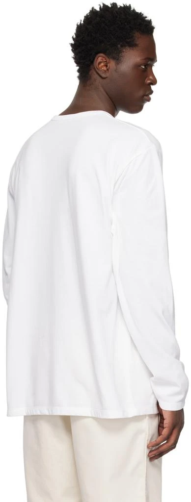商品Nanamica|White Crewneck Long Sleeve T-Shirt,价格¥544,第3张图片详细描述