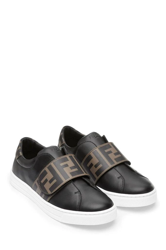 商品Fendi|Fendi  Purple Kids Leather Logo Trainers,价格¥2723,第1张图片