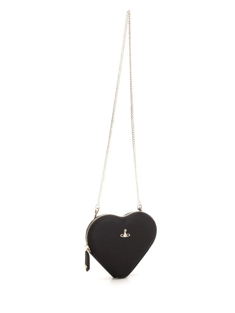 商品Vivienne Westwood|Vivienne Westwood Heart Shaped Logo Plaque Crossbody Bag,价格¥1404,第3张图片详细描述