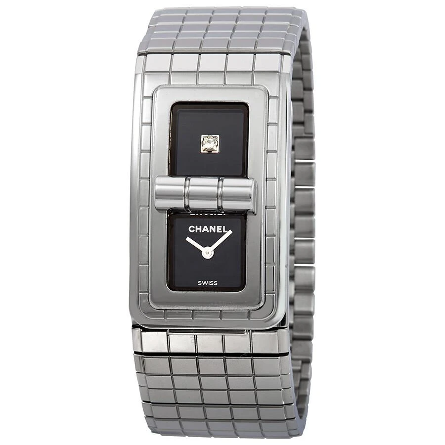 商品Chanel|Code Coco Black Lacquered Dial Ladies Watch H5144,价格¥27355,第1张图片