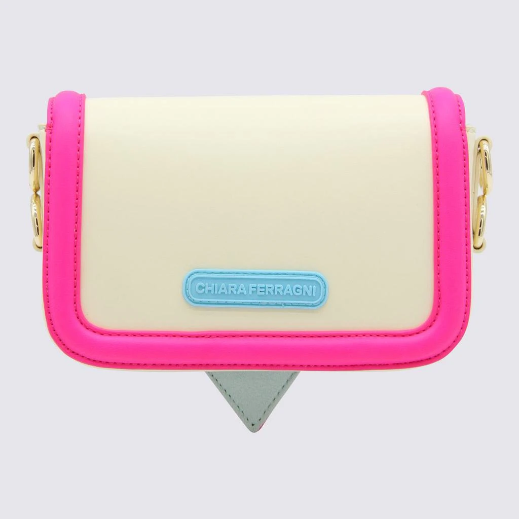 商品Chiara Ferragni|CHIARA FERRAGNI WAX YELLOW EYELIKE SHOULDER BAG,价格¥1301,第2张图片详细描述