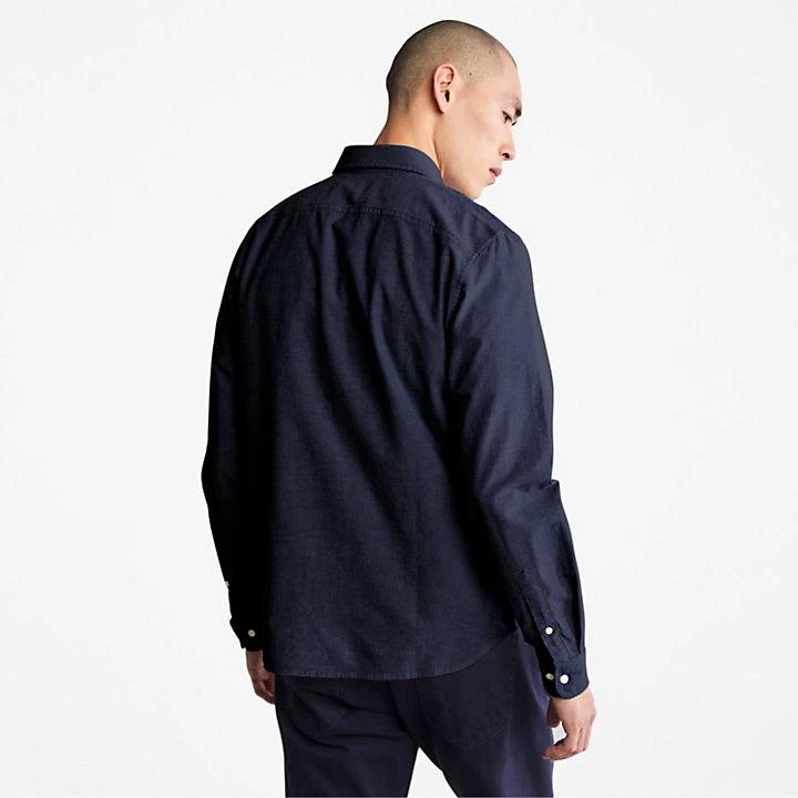 商品Timberland|Pleasant River Slim Oxford Shirt for Men in Navy,价格¥452,第2张图片详细描述
