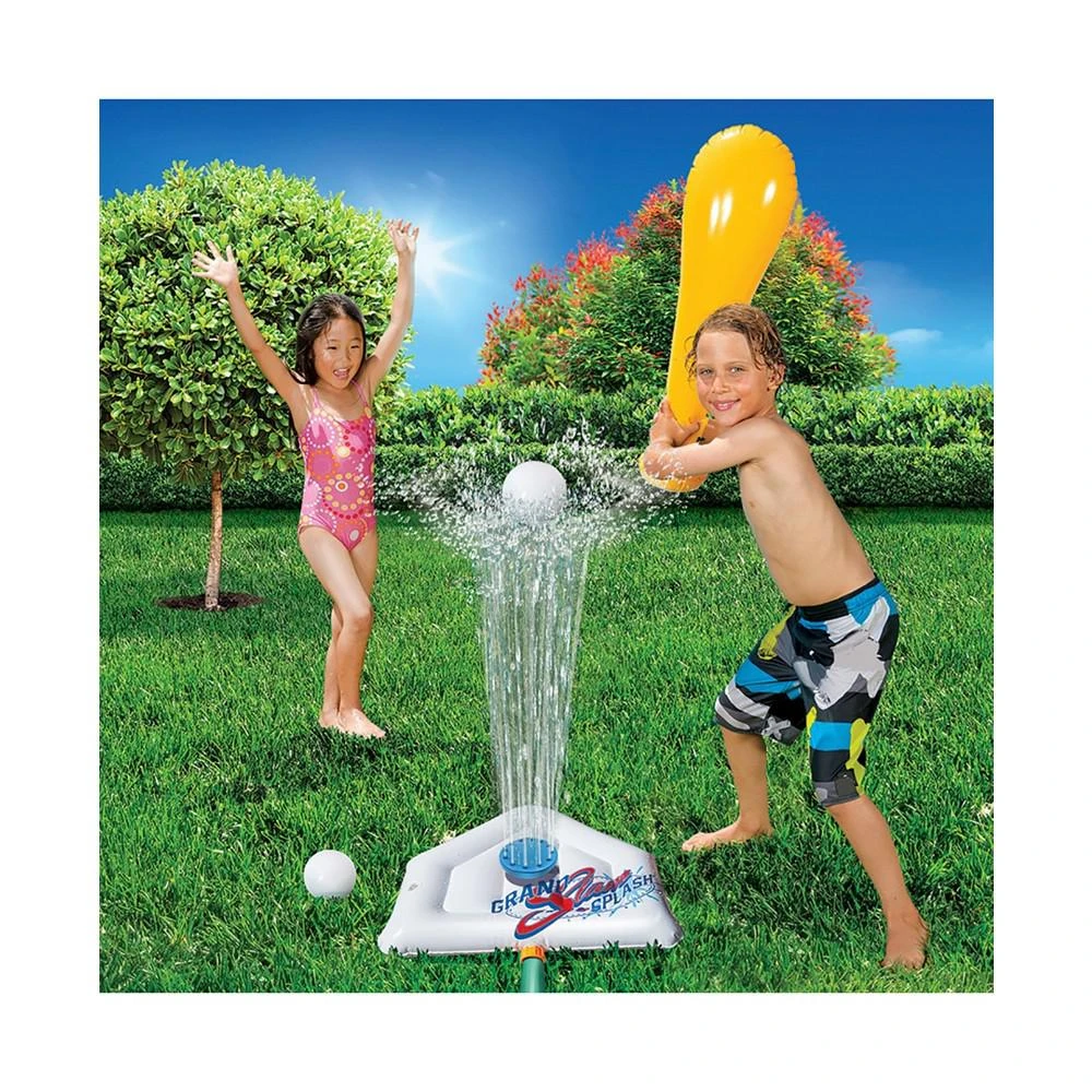 商品Banzai|Grand Slam N Splash Sprinkler Baseball Game with Inflatable Bat and Ball,价格¥149,第2张图片详细描述
