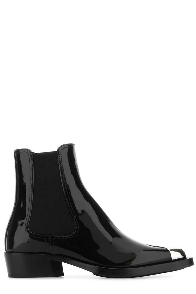 商品Alexander McQueen|Alexander McQueen Pointed-Toe Ankle Boots,价格¥2994-¥4417,第1张图片