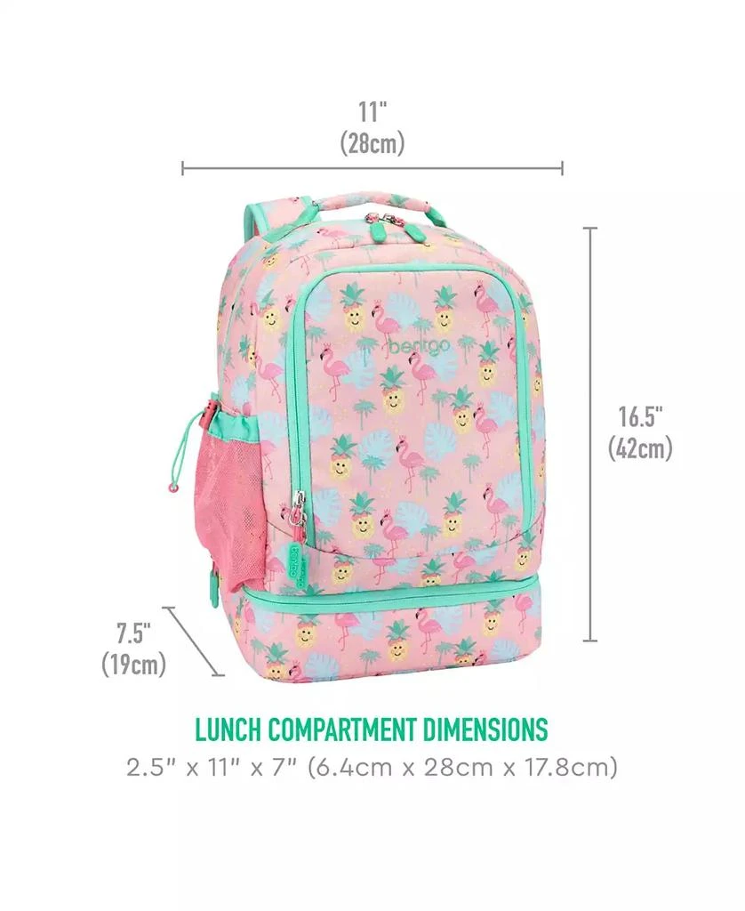 商品Bentgo|Kids Prints 2-In-1 Backpack and Insulated Lunch Bag - Tropical,价格¥266,第5张图片详细描述