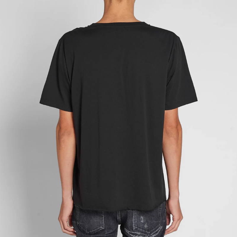 SAINT LAURENT 男士黑色T恤 533416-YB2WS-1001商品第4张图片规格展示