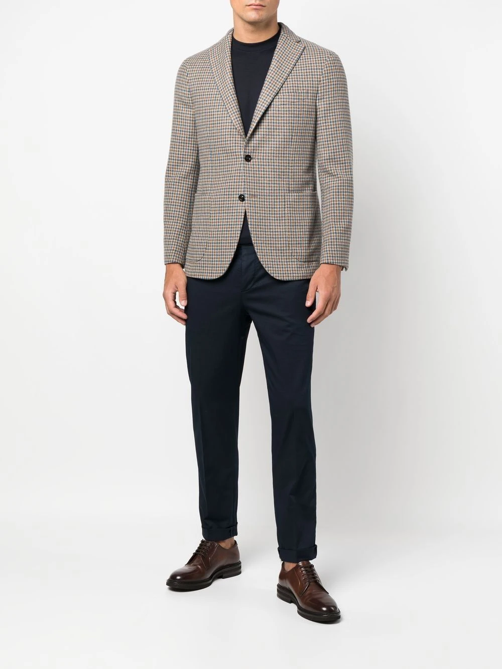 商品【商品预售7天】 BOGLIOLI|BOGLIOLI 男士西服 N1302EFB2016291 米白色,价格¥3432,第3张图片详细描述