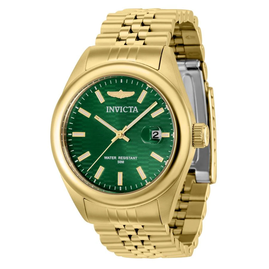 商品Invicta|Invicta Aviator Quartz Green Dial Ladies Watch 38427,价格¥365,第1张图片