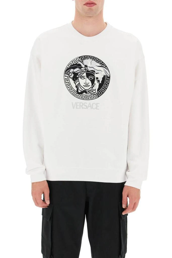商品Versace|Versace medusa embroidery sweatshirt,价格¥4755,第2张图片详细描述