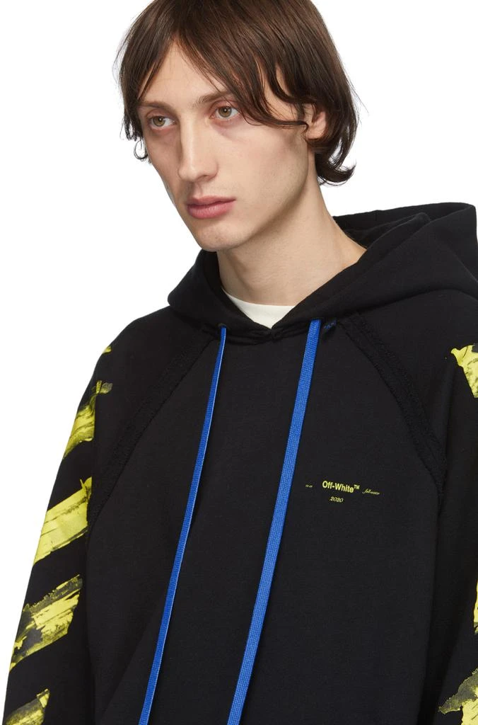 商品Off-White|SSENSE Exclusive Black Arrows Incomplete Hoodie 连帽外套,价格¥1812,第4张图片详细描述