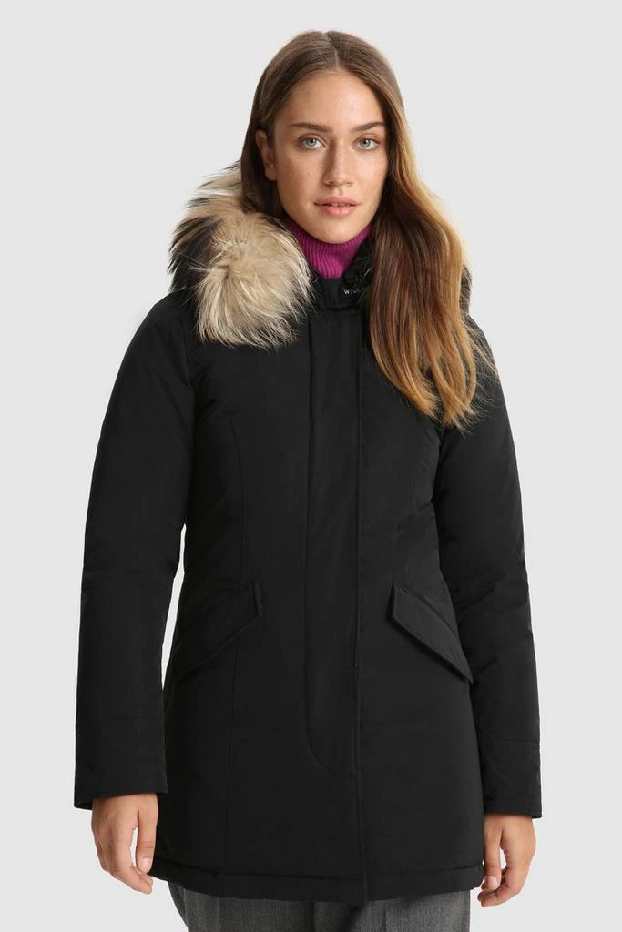 商品Woolrich|Arctic Parka in City Fabric with Removable Fur,价格¥7219,第1张图片