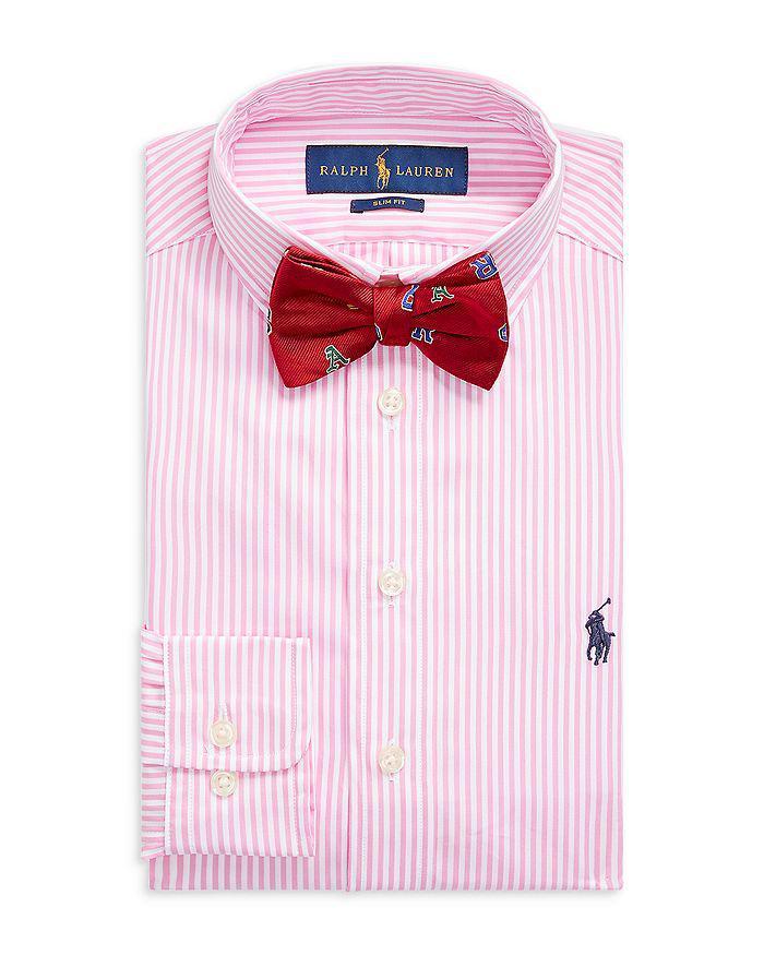 商品Ralph Lauren|Boys' Striped Cotton Shirt - Big Kid,价格¥479,第4张图片详细描述