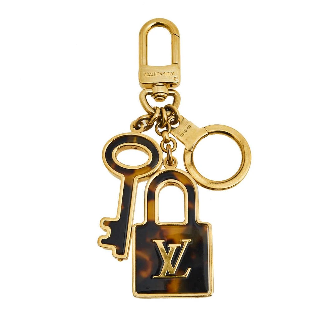 商品[二手商品] Louis Vuitton| Louis Vuitton Tortoise Shell Resin Confidence Key Ring/Bag Charm,价格¥2560,第2张图片详细描述