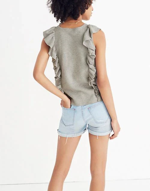 商品Madewell|Ruffled Sweater Tank,价格¥317,第3张图片详细描述