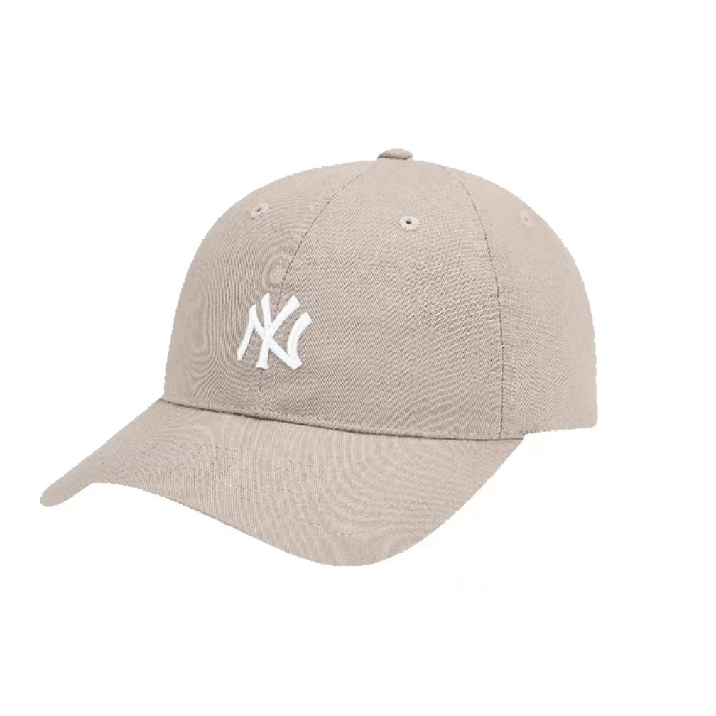 商品MLB|【享贝家】NY棒球帽复古小Logo运动休闲鸭舌帽 米色 3ACP770-1N-K0027-50BGS,价格¥202,第1张图片