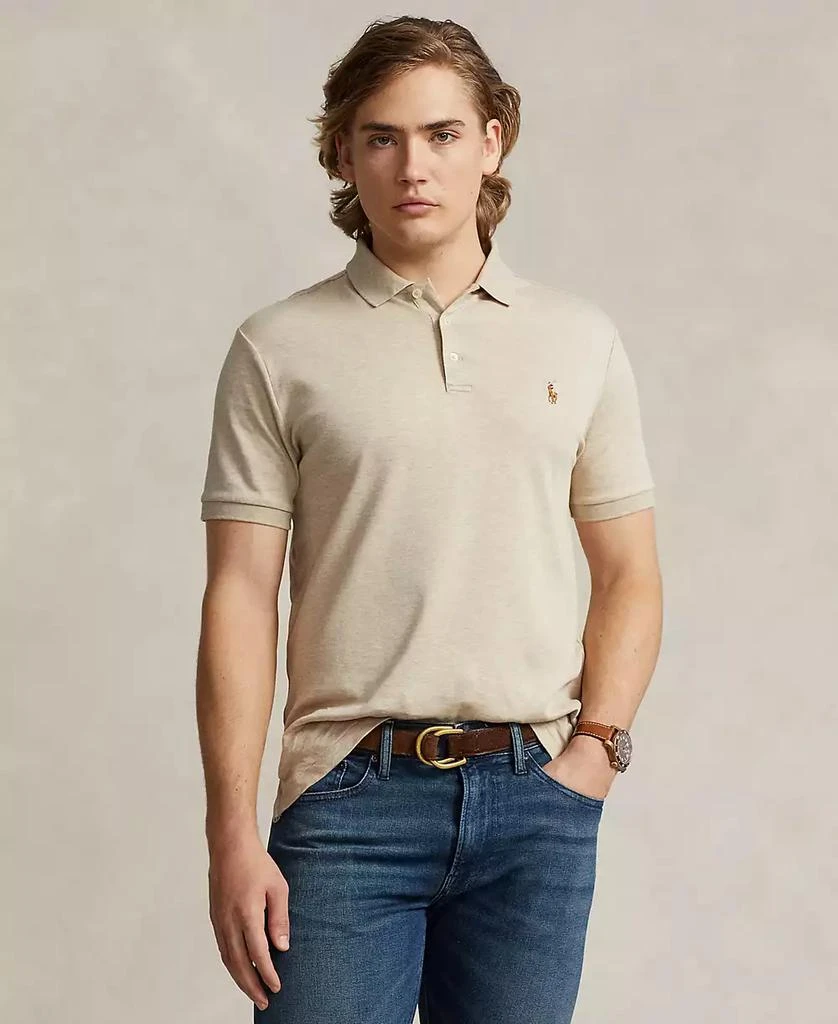商品Ralph Lauren|Men's Classic Fit Soft Cotton Polo,价格¥499,第3张图片详细描述