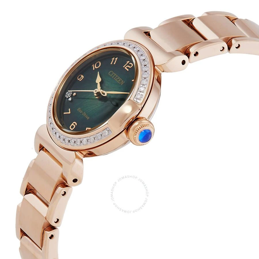 商品Citizen|Eco-Drive L Mae Diamond Ladies Watch EM1123-62X,价格¥4238,第2张图片详细描述