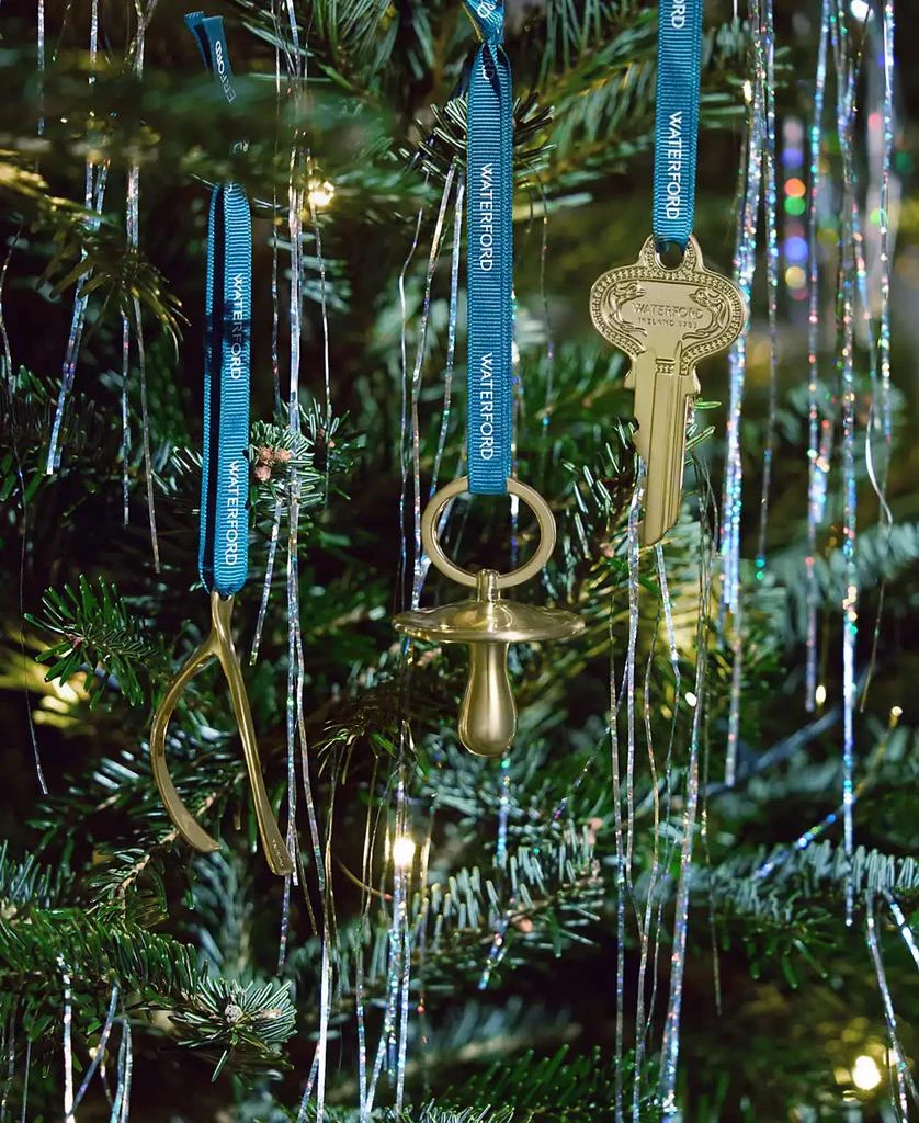 商品Waterford Crystal|Christmas Pacifier Golden Ornament,价格¥552,第4张图片详细描述
