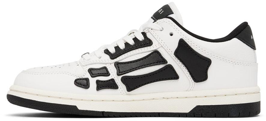 White & Black Skel Sneakers商品第3张图片规格展示