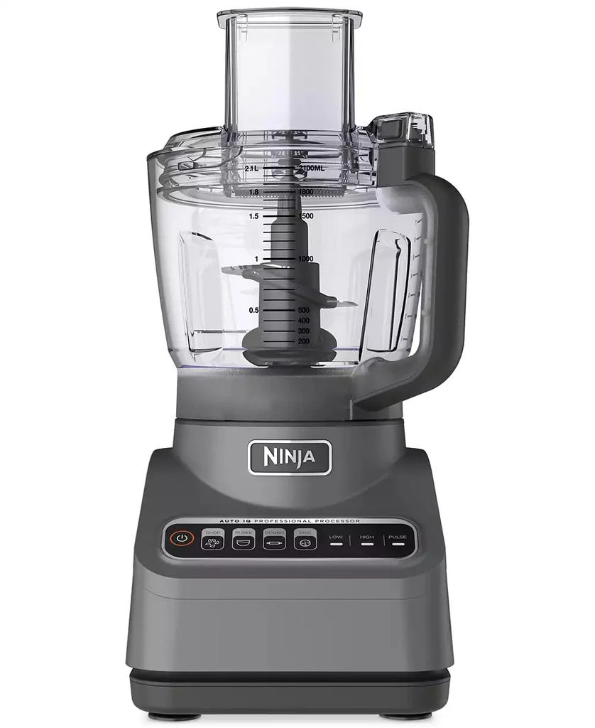 商品Ninja|Professional Advanced 1000-Watt, 9-Cup Auto-iQ Food Processor, BN602,价格¥759,第2张图片详细描述