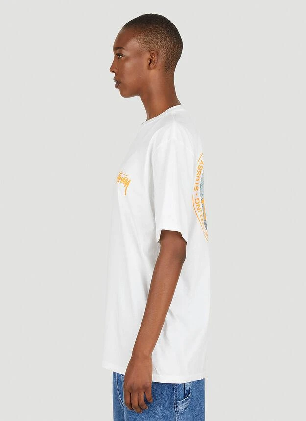 商品STUSSY|Coastline T-Shirt in White,价格¥349,第3张图片详细描述