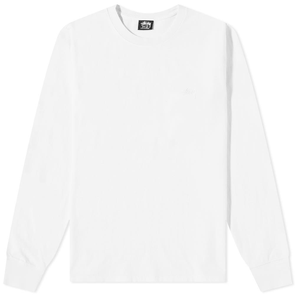 Stussy Long Sleeve Stock Logo Tee商品第1张图片规格展示