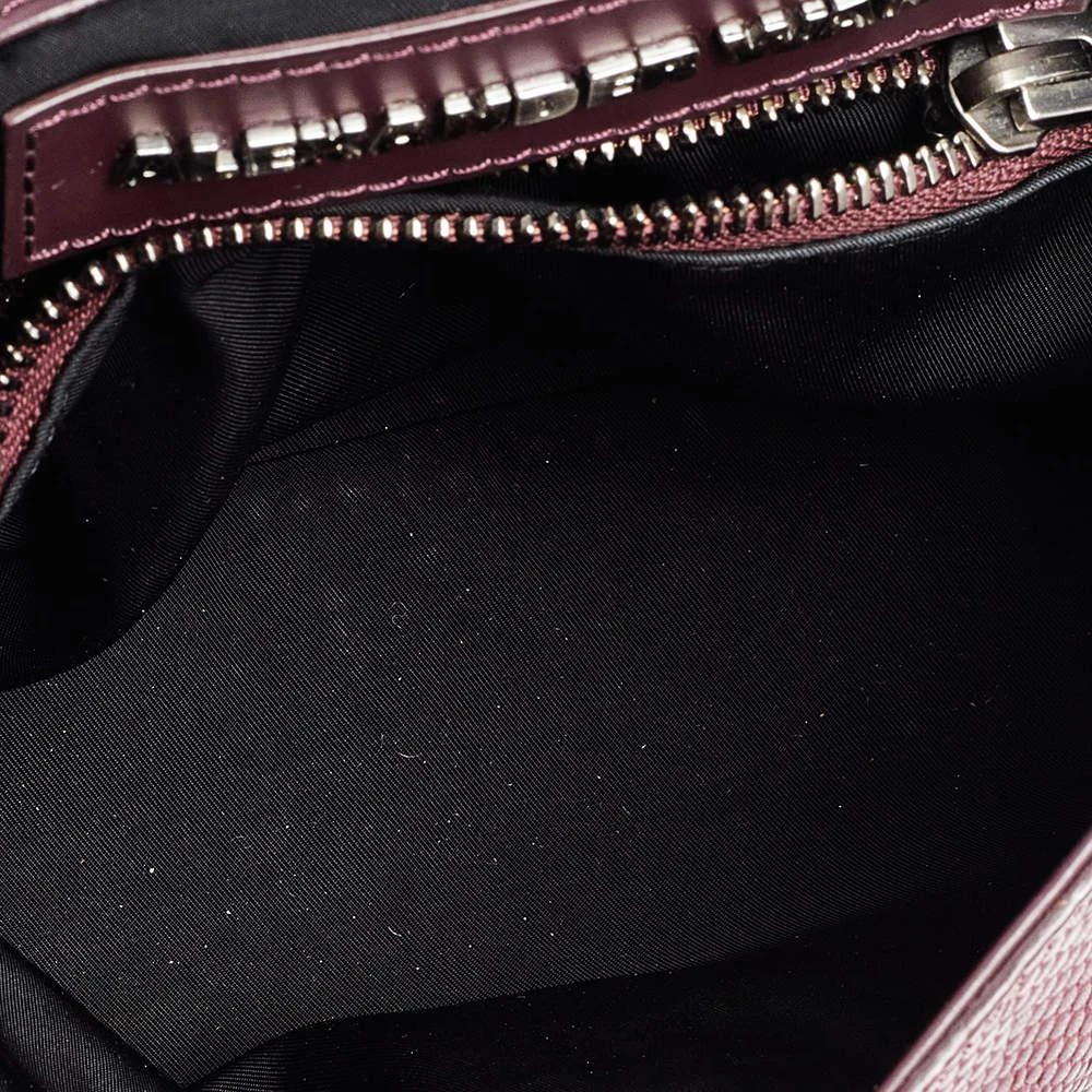 Alexander Wang Burgundy Textured Leather Shoulder Bag 商品