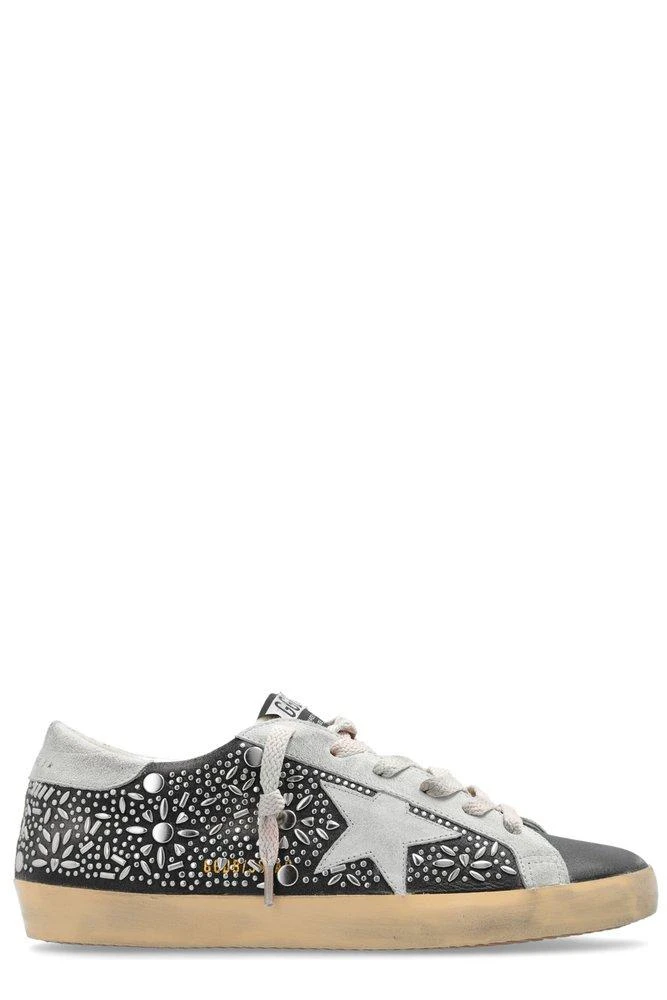 商品Golden Goose|Golden Goose Deluxe Brand Ball Star Embellished Sneakers,价格¥7533,第1张图片