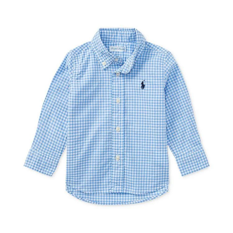商品Ralph Lauren|Polo  Cotton Gingham Shirt, Baby Boys,价格¥260,第1张图片