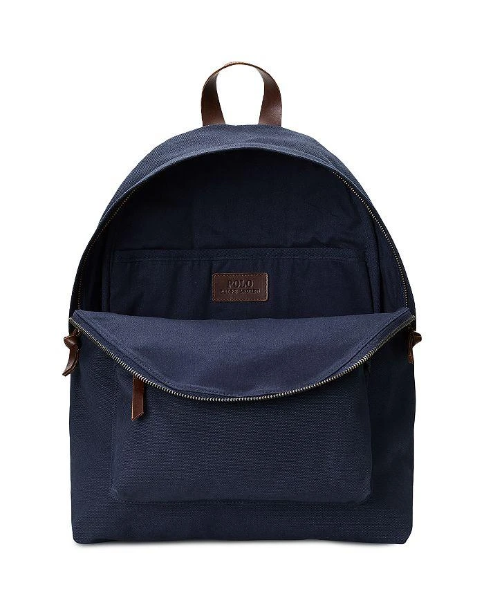 商品Ralph Lauren|Cotton Canvas Polo Bear Embroidered Backpack ,价格¥847,第4张图片详细描述