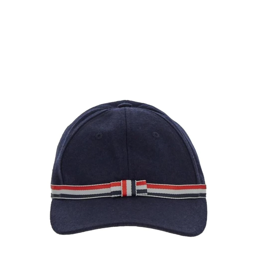 商品Thom Browne|Thom Browne 4-Bar Bow Baseball Cap,价格¥2888,第1张图片