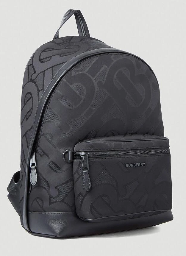 商品Burberry|Jett TB Monogram Backpack in Black,价格¥10664,第3张图片详细描述