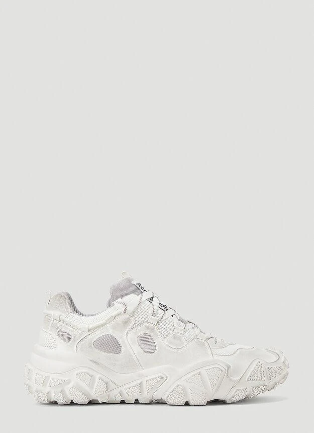 商品Acne Studios|Boltzer Tumbled Sneakers in White,价格¥5012,第1张图片