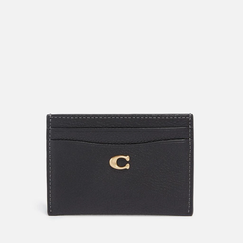 商品Coach|Coach Essential Leather Cardholder,价格¥695,第1张图片