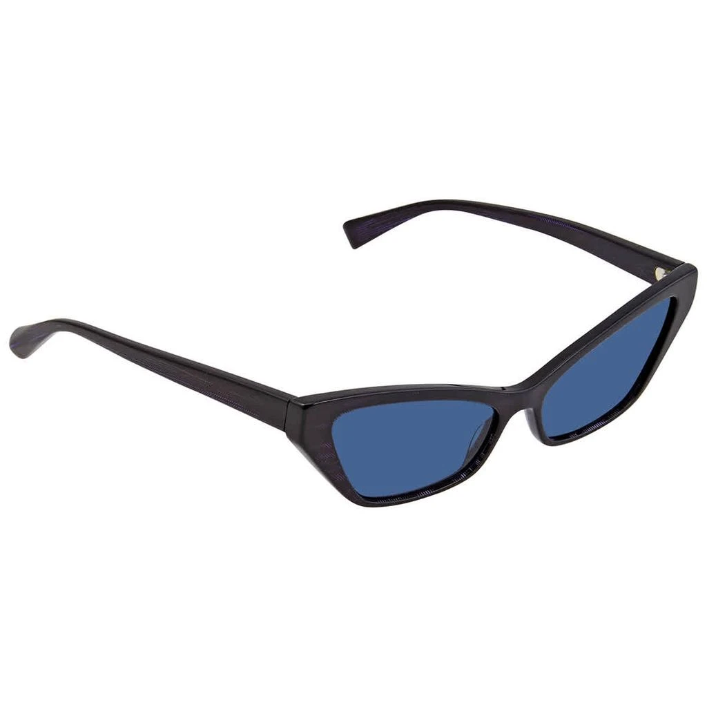 商品ALAIN MIKLI|Alain Mikli Dark Blue Cat Eye Ladies Sunglasses A05036 005/8057,价格¥591,第1张图片