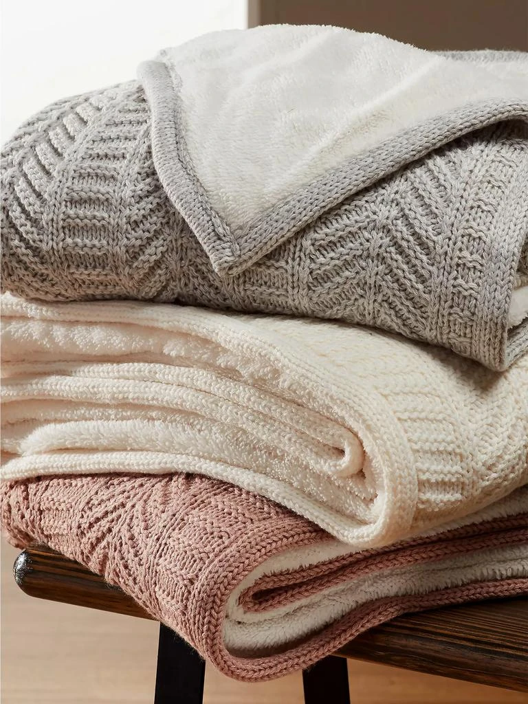 商品Splendid|Woven Boucle Throw Blanket,价格¥896,第2张图片详细描述